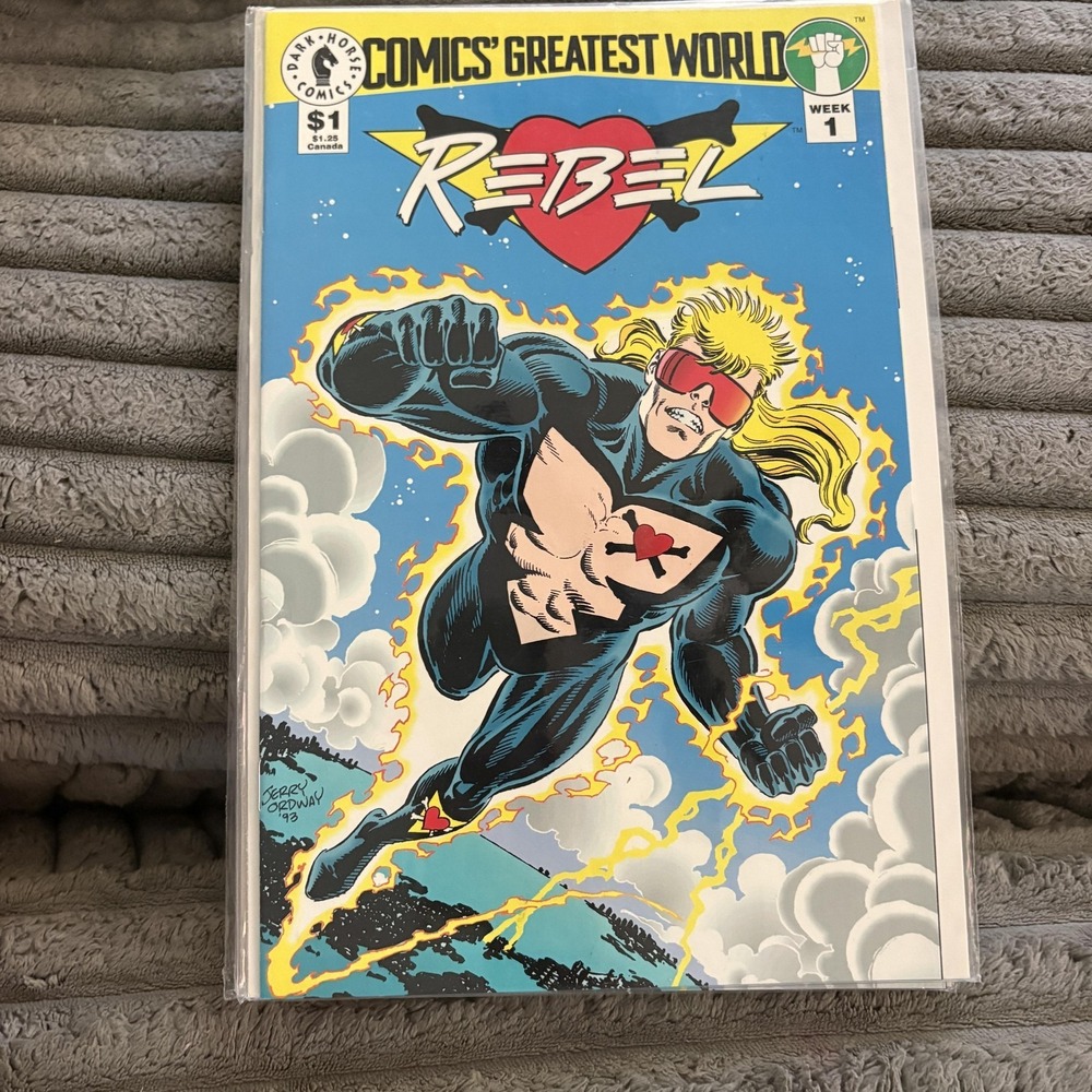 Comics Greatest World Rebel Dark Horse‎ Comics #1 1993 Modern Age Comic Book